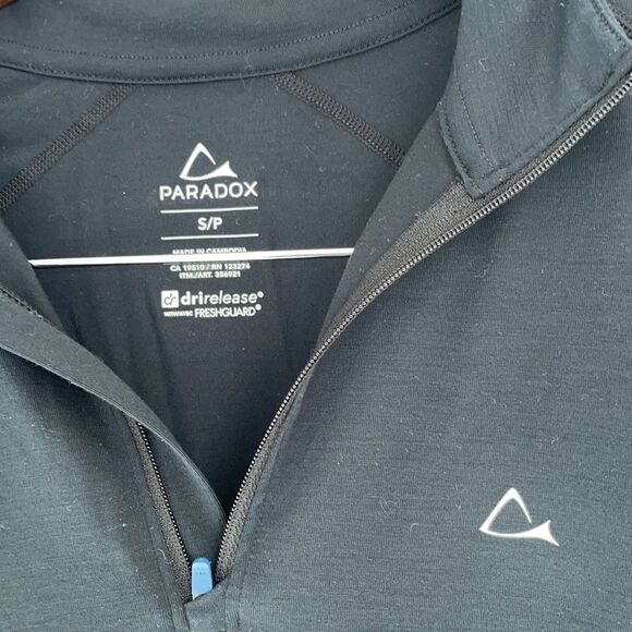 Paradox Dry Release Black Long Sleeve Size Small - Picture 2 of 6